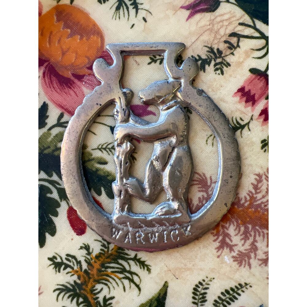 Brass Medallion: Bear & Warwick Design